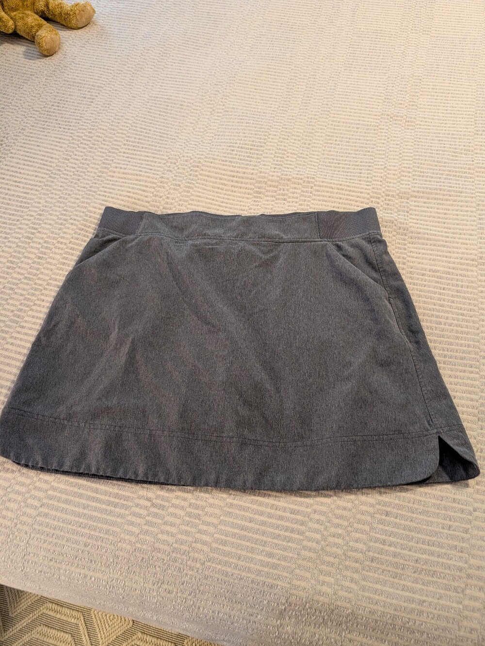 32 Degrees Dusty Blue Pull-On Skort size L